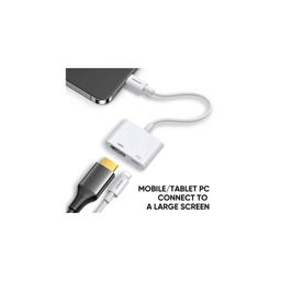 مبدل لایتنینگ به لایتنینگ / HDMI جوی روم مدل S-H141
