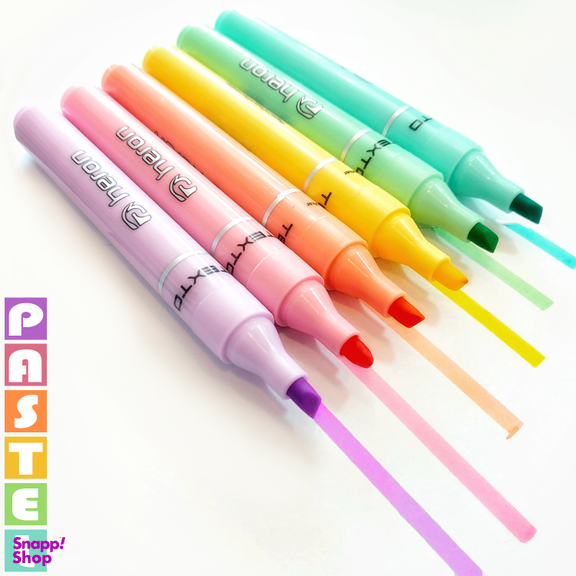 ماژیک علامت گذار هرون مدل پاستلی مجموعه 6 عددی