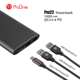 پاوربانک پرووان مدل PM22 ظرفیت 10000 میلی آمپر ساعت