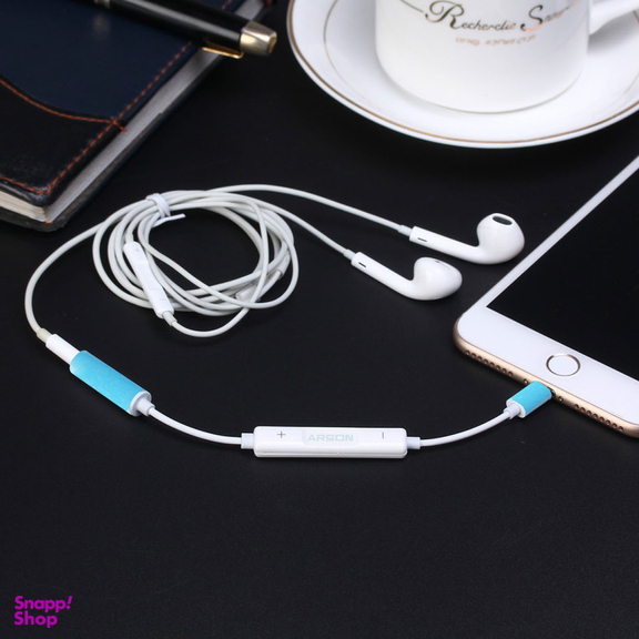 مبدل لایتنینگ به جک 3.5 میلی متری آرسون مدل AN-024