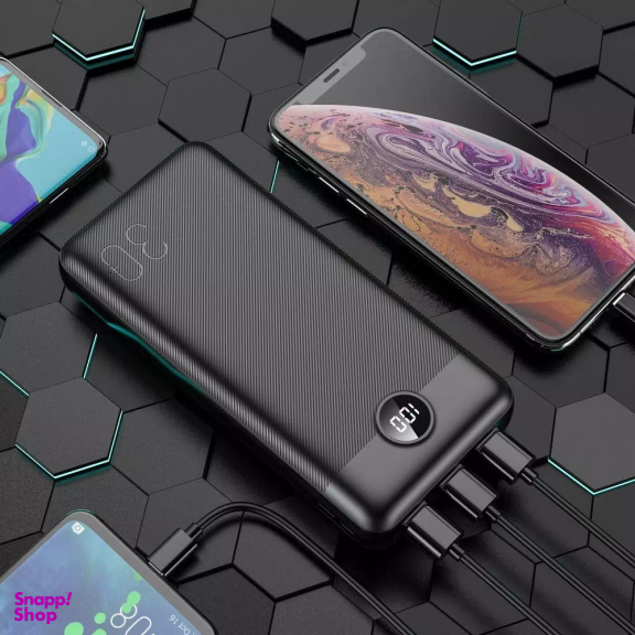 پاوربانک 20 وات وگر مدل W3008PD ظرفیت 30000 میلی آمپر