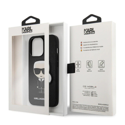 کاور موبایل کارل لاگرفلد مدل Leather Case مناسب اپل iPhone 13 Pro