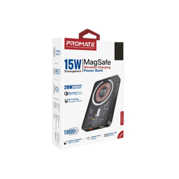 پاوربانک بی سیم پرومیت مدل TRANSPACK-10 ظرفیت 10000 میلی آمپر ساعت