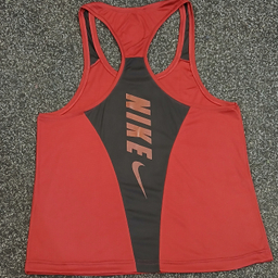 ست تاپ و شلوارک و اسکارف ورزشی مردانه طرح نایکی کد 1541 رنگ زرشکی