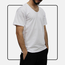 زیرپوش آستین دار مردانه ماییلدا مدل پنبه ای کد 4710-2 رنگ سفید بسته 2 عددی