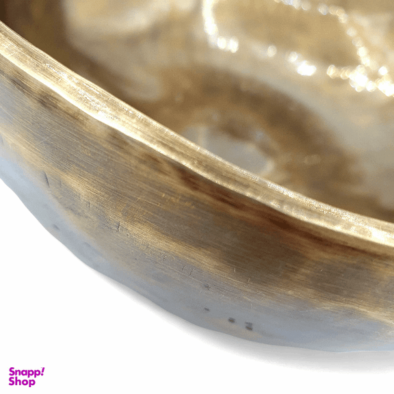 کاسه تبتی دست ساز مدل فول مون قطر 26 سانتی متر