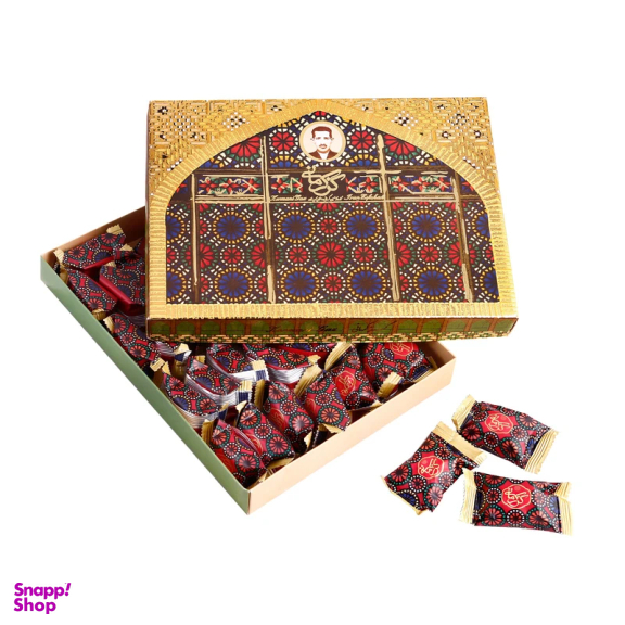 گز لقمه 38 درصد پسته مدل گز کرمانی وزن 450 گرم مجموعه 2 عددی