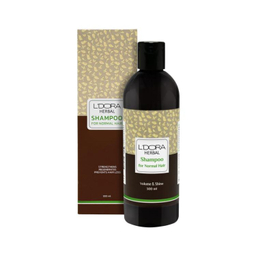 شامپو مو لدورا مدل Herbal مناسب موهای معمولی حجم 300 میلی لیتر