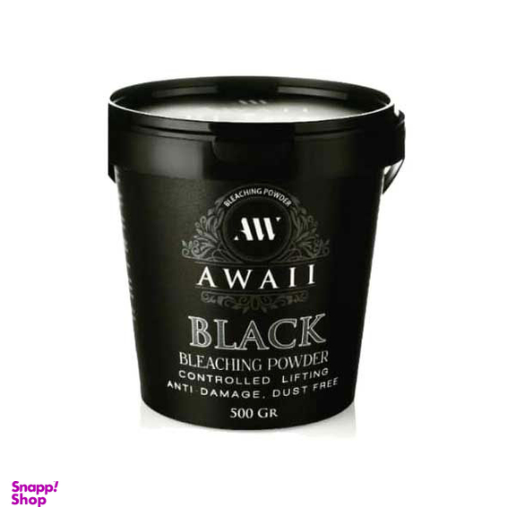 پودر دکلره آوایی بدون غبار مدل Black وزن 500 گرم