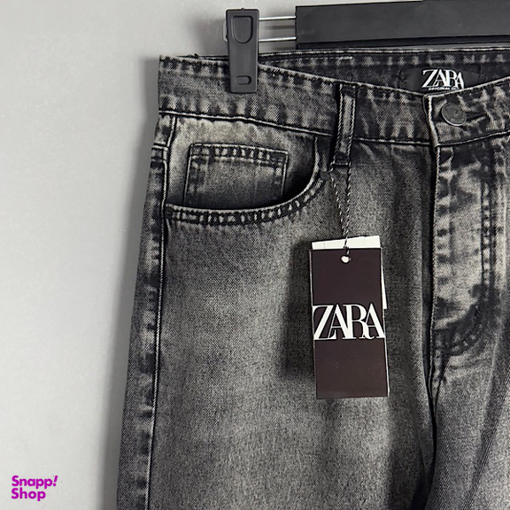 شلوار نيم بگ مردانه طرح ZARA كد 508 رنگ ذغالی