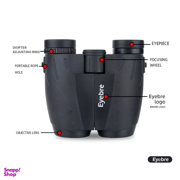 دوربین دوچشمی آی بر مدل BINOCULARS کد 10X25