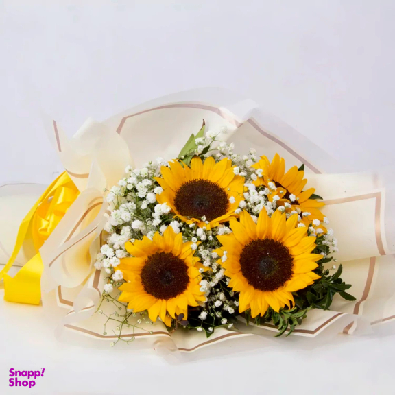دسته گل آفتابگردان کد 6480