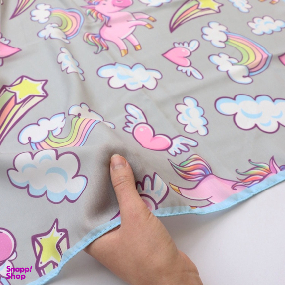 بیبی اسکارف دخترانه طرح یونیکورن کد 1045