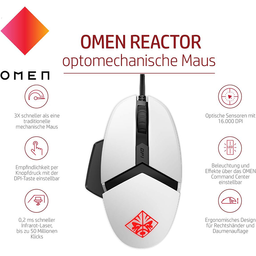 ماوس مخصوص بازی اچ پی مدل HP Omen Reactor