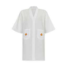 مانتو زنانه مدل نگین کد 802 رنگ سفید