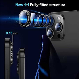 محافظ لنز دوربین بوف مدل HD-ColorLenz مناسب برای گوشی موبایل اپل Iphone 15 Pro Max / 15 Pro