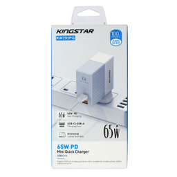 شارژر دیواری 65 وات کینگ استار مدل KW295PQ