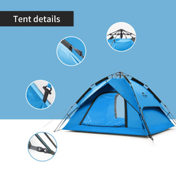 چادر 4 نفره اتوماتيک Naturehike مدل Dual use PopUp 4 Auto کد ZP008