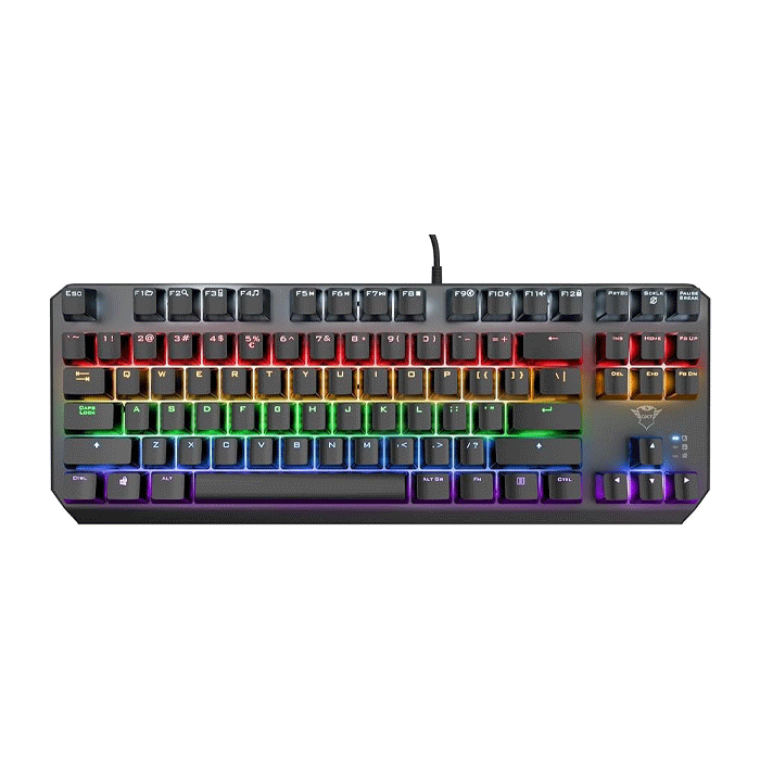 کیبورد باسیم مخصوص بازی مکانیکال تراست مدل GXT 834 Callaz TKL