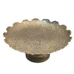 شیرینی خوری برنجی مدل طاووس لب قلعه کد 1053