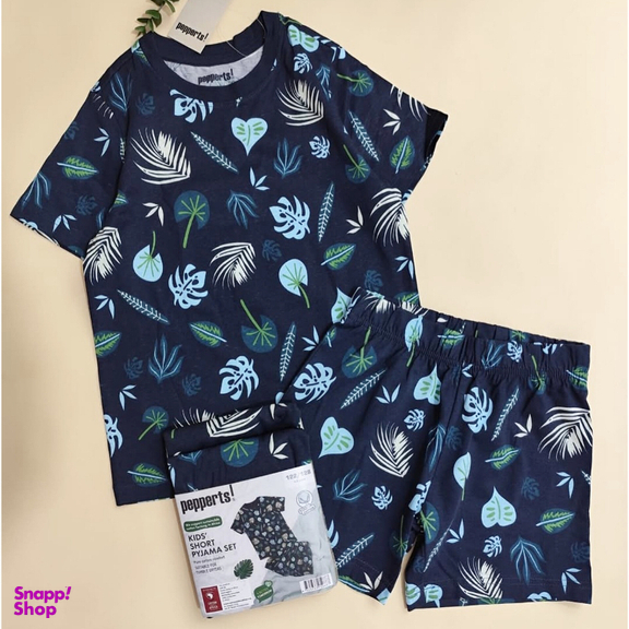 ست تیشرت و شلوارک پسرانه پیپرتس کد 344