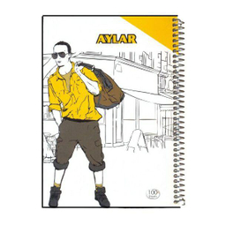 دفتر 100 برگ آیلار کد E-10