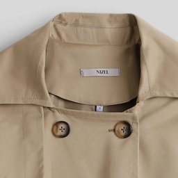 بارانی زنانه مدل GD-o-20733804 طرح ساده رنگ کرم