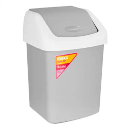 سطل زباله بادبزنی هوم کت کد 2786 سایز ۵۰ سانتی‌ متر