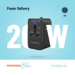 شارژر موبایل پرودو مدل PB-PD20UTA-BK