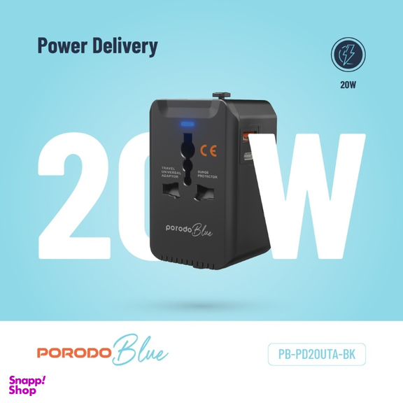 شارژر موبایل پرودو مدل PB-PD20UTA-BK