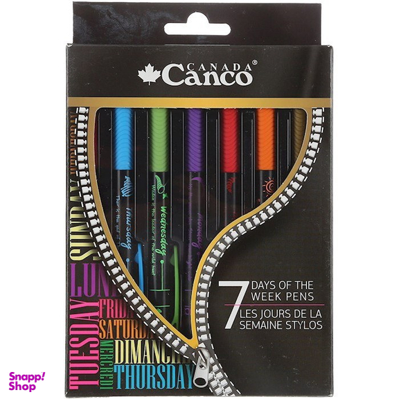 خودکار کنکو طرح روزهای هفته کد 7007B مجموعه 7 عددی