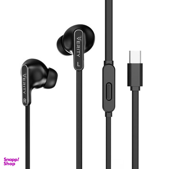 هندزفری باسیم وریتی مدل V-E91T 3.5mm طول 1.2 متر