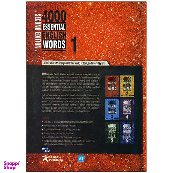 کتاب ESSENTIAL ENGLISH WORDS 1 اثر Paul Nation انتشارات زبان مهر