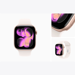 ساعت هوشمند اپل مدل Series 11 Aluminum 42mm به همراه بند سیلیکونی