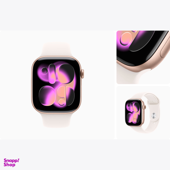 ساعت هوشمند اپل مدل Series 11 Aluminum 42mm به همراه بند سیلیکونی