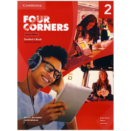 کتاب Four Corners Second Edition اثر Jack Richards انتشارات کمبریدج مجموعه دو جلدی به همراه سی دی