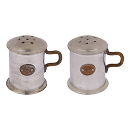 نمکدان و فلفل پاش مسی مدل 630 مجموعه ۲ عددی