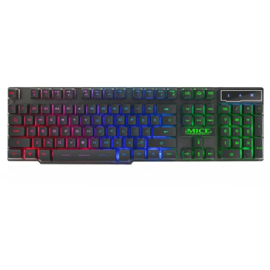 کیبورد باسیم مخصوص بازی آی مایس مدل iMice AK-600 RGB