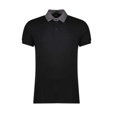 پولوشرت آستین کوتاه مردانه مدل GD-s-15389916 رنگ مشکی