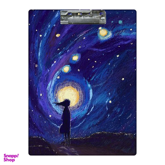 تخته شاسی بامبیلیپ طرح فضایی و کهکشان کد 4407401 سایز A4