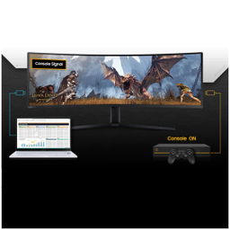 مانیتور مخصوص بازی سامسونگ مدل LS49AG950N-M سایز 49 اینچ