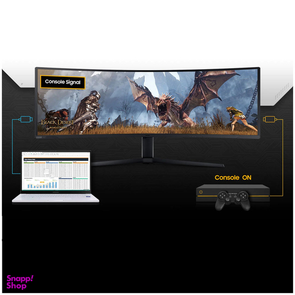 مانیتور مخصوص بازی سامسونگ مدل LS49AG950N-M سایز 49 اینچ