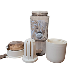 قمقمه مدل لیوان دار گنجایش 600 میلی لیتر