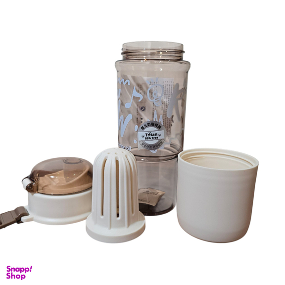 قمقمه مدل لیوان دار گنجایش 600 میلی لیتر