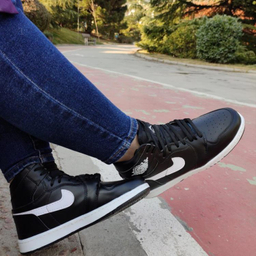 کفش پیاده روی طرح ایر جردن کد 004 رنگ مشکی