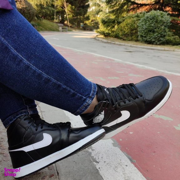 کفش پیاده روی طرح ایر جردن کد 004 رنگ مشکی