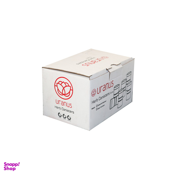 ست جا ادویه 6 پارچه اورانوس کد AD_710