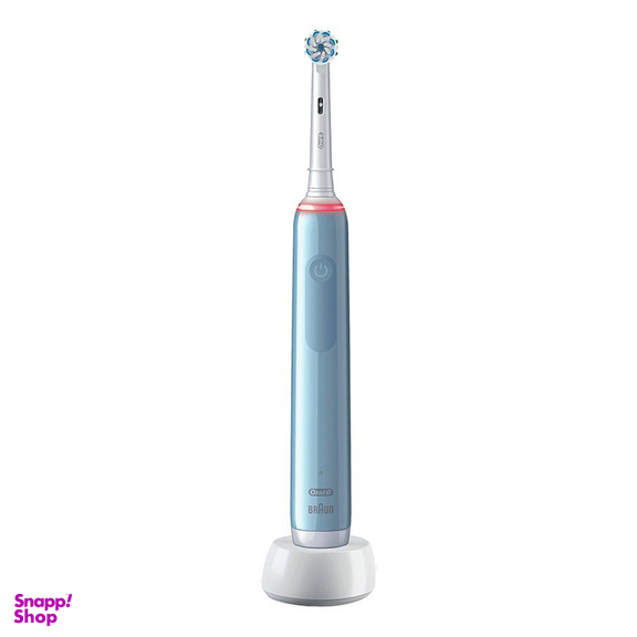 مسواک برقی اورال بی مدل PRO3 3000 Sensitive Clean رنگ آبی