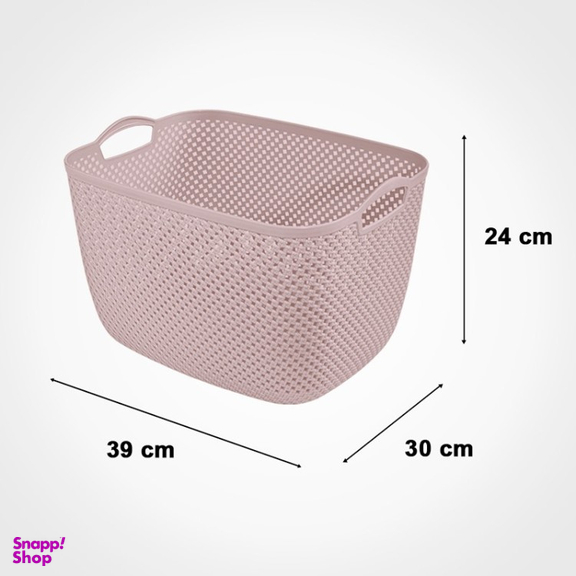 سبد رخت چرک طرح بافت لیمون کد 2177