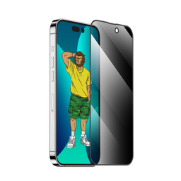 محافظ صفحه نمایش حریم شخصی گرین مدل Silicone Privacy-HD Plus مناسب برای گوشی موبایل اپل iPhone 14 Pro